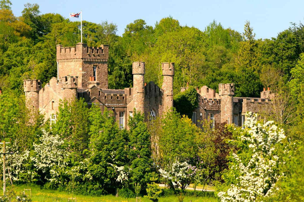 AUGILL CASTLE, CUMBRIA, U.K.